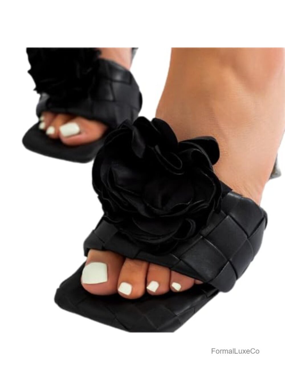Handmade Fabric Rose Flower Shoe Clips for Heels Sandals Removable Buckle Charms